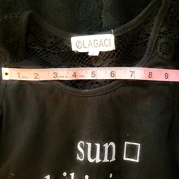 Sun, Bikini, Tequila, Selfie Open Back Tank Top - Picture 8 of 8